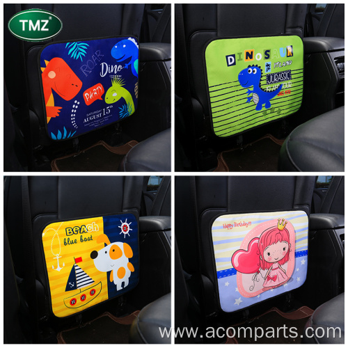 Hot Selling Cartoon Car Anti-Kick Mat Waterproof